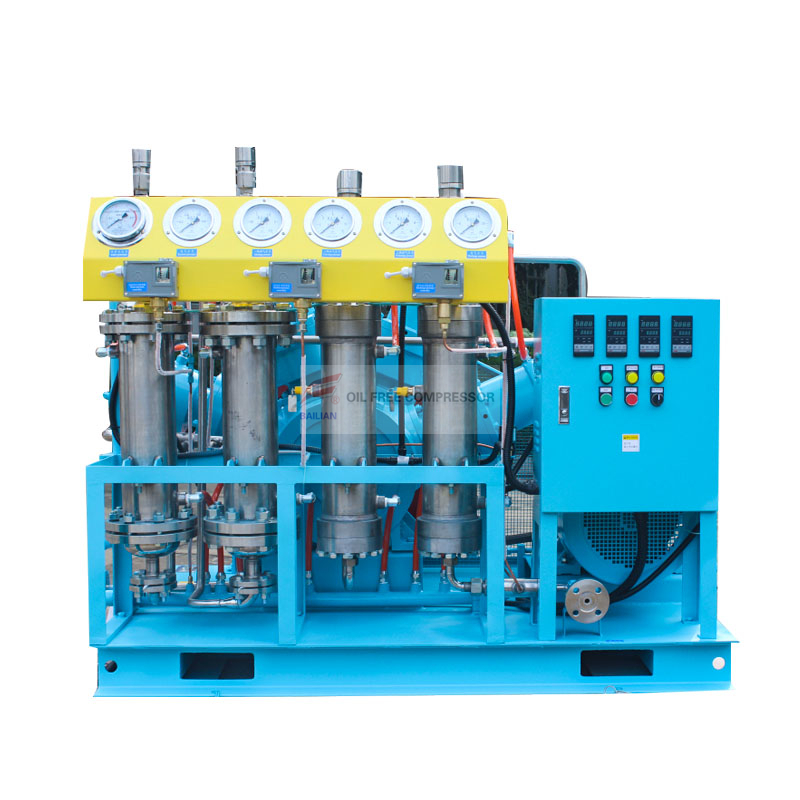 100M3 Cylinder Tekanan Tinggi Mengisi Kompresor Udara Oksigen