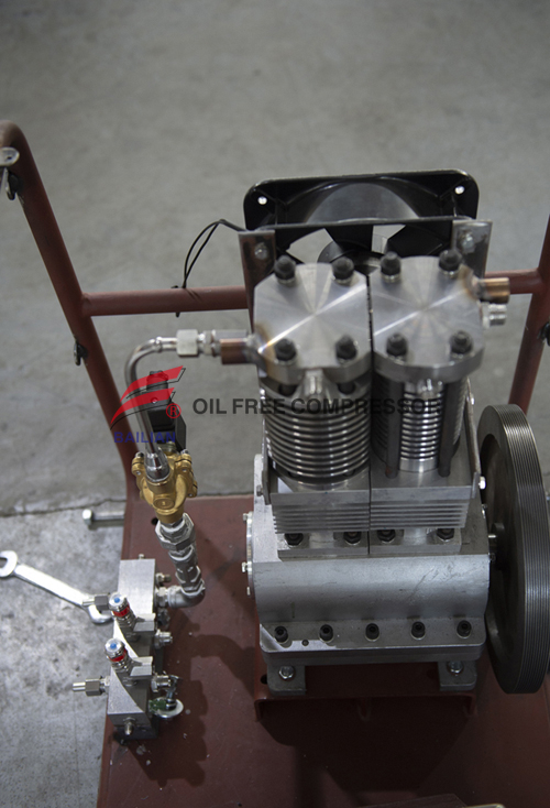 3m3 2019 Portabel Kompresor Pengisian Oksigen Bebas Minyak Tekanan Tinggi GOW-3-4-150