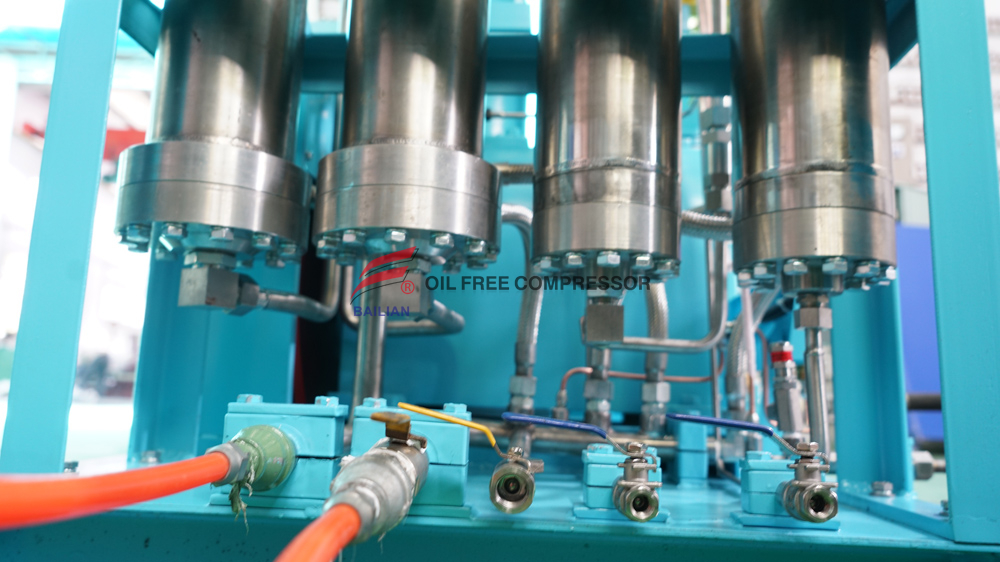 Pabrik Kompresor Pengisian Tabung Oksigen Medis Gratis Minyak