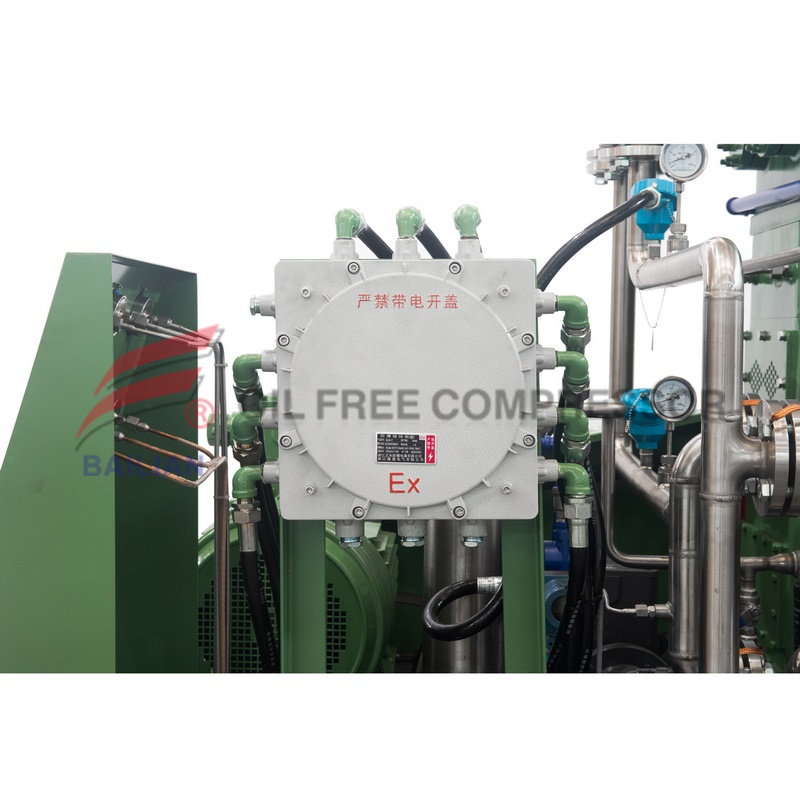 80nm3 150bar oil kompresor oksigen bebas